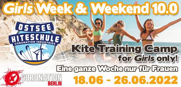 girls kitesurf week 10 edition 2022 - Ostsee Kiteschule